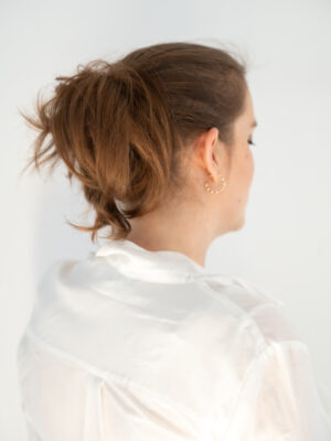 Hair bun donut
