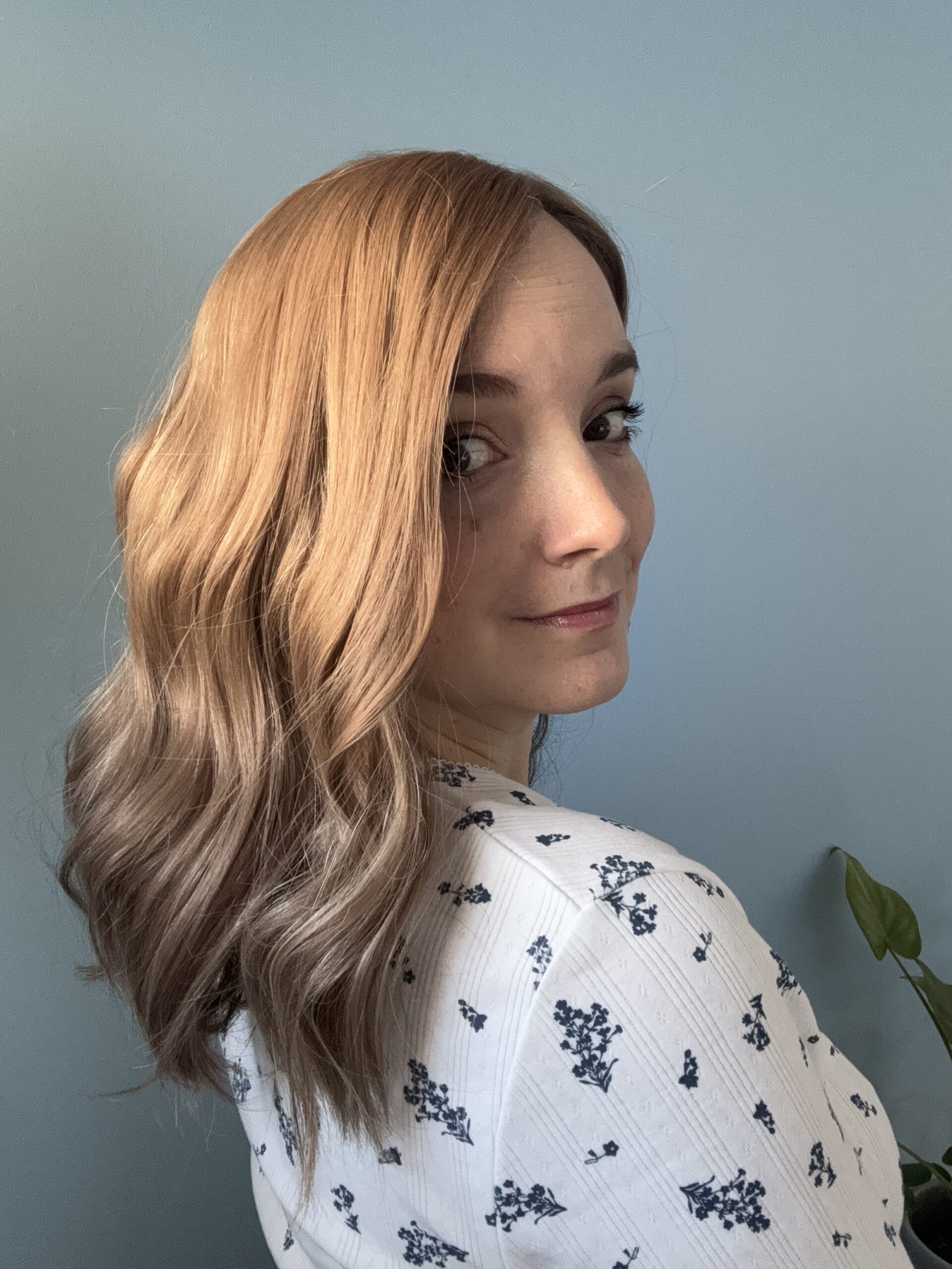 topper hair natural light ash blonde hair for hair loss, fine and thinning hair, and alopecia. Alopecia solution.