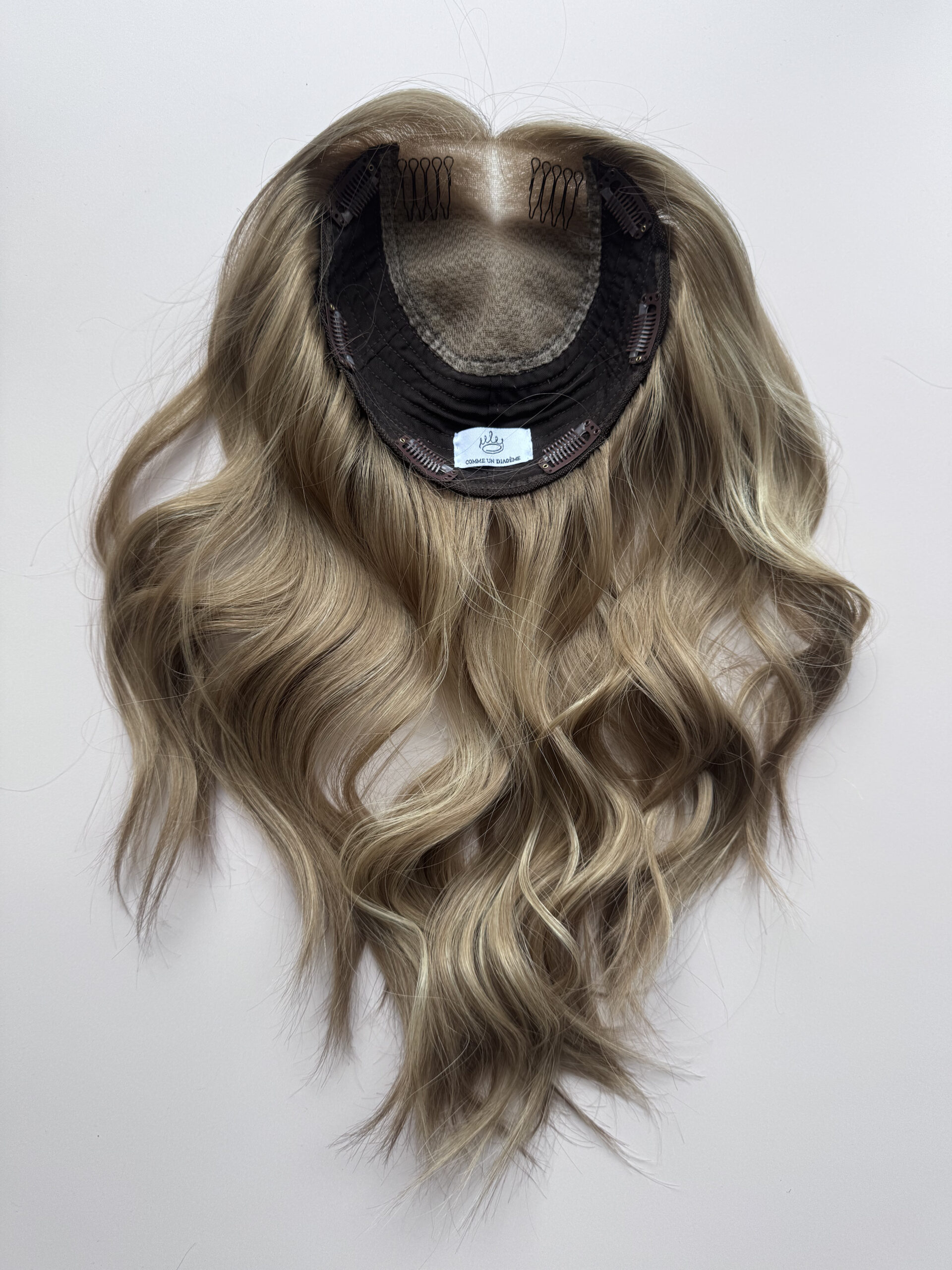 hair topper Gisèle lace 20x20 18"
