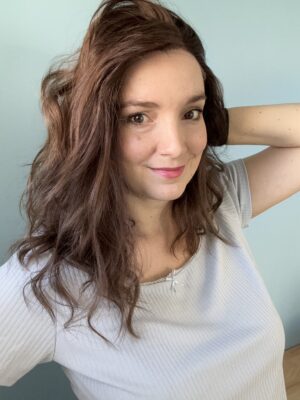 Kate wig made from natural Slavic hair for androgenetic alopecia, alopecia areata, or total alopecia.