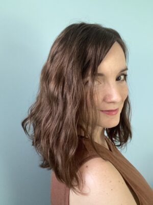 topper hair natural Slavic hair for hair loss, loss of density, androgenetic alopecia.